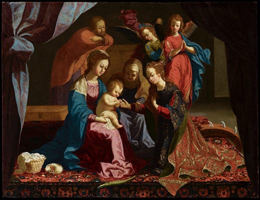 The Mystic Marriage of St. Catherine (1647)