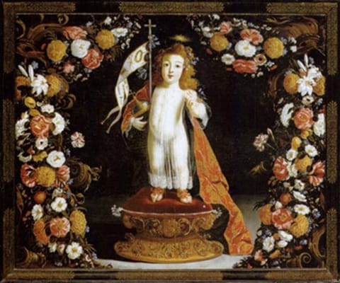 Christ Child as Salvator Mundi (1673)