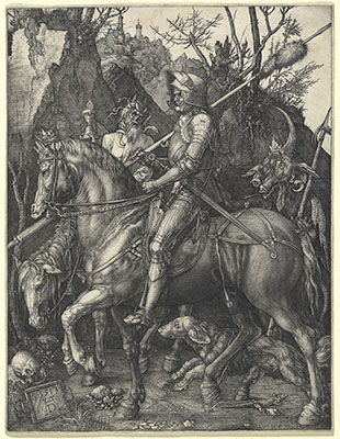 Albrecht Dürer: Knight, Death, and the Devil (1513)