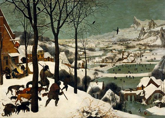 Pieter Bruegel the Elder: The Hunters in the Snow (1556)