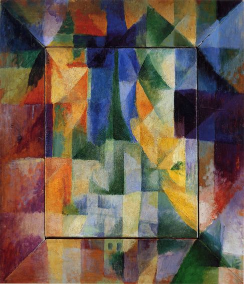 Robert Delaunay: Simultaneous Windows on the City (1912)