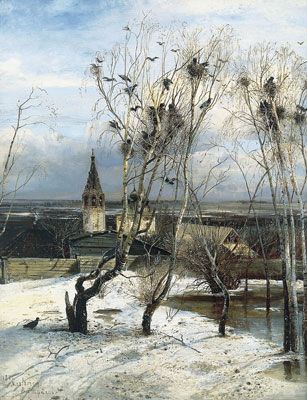 Alexei Savrasov: The Rooks Have Come Back (1871)