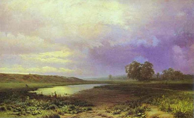 Fyodor Vasilyev: Wet Meadow (1872)