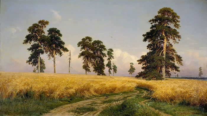 Ivan Shishkin: Rye (1878)