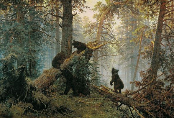 Ivan Shishkin: Morning in a Pine Forest (1889)