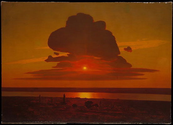 Arkhip Kuindzhi: Red Sunset on the Dnieper (1905-08)