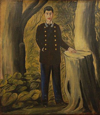 Portrait of Ilya Zdanevich (1913)