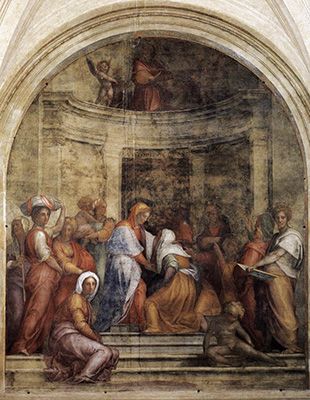 Visitation of the Virgin and St. Elizabeth (1514-16)