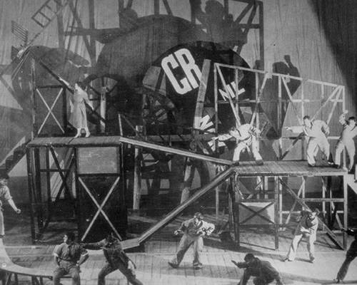 Set design for The Magnanimous Cuckold (1922)