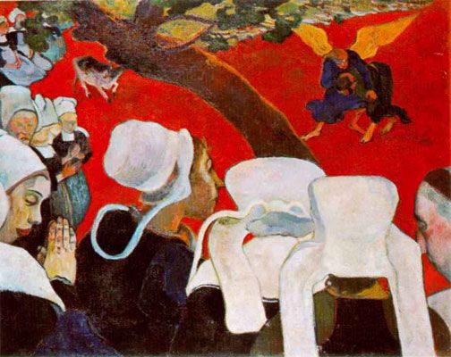 Paul Gauguin: Vision After the Sermon (1888)