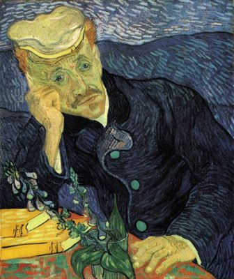 Vincent van Gogh: Portrait of Doctor Gachet (1890)