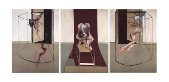 Francis Bacon: Triptych Inspired by the Oresteia of Aeschylus (1981)