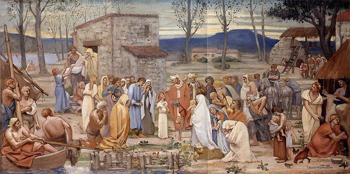The Pastoral Life of Saint Geneviève (1874-79)