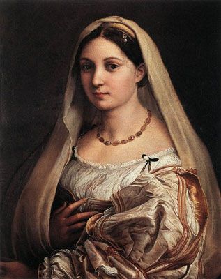 امرأة ذات حجاب (لا دونا فيلاتا) (1514)