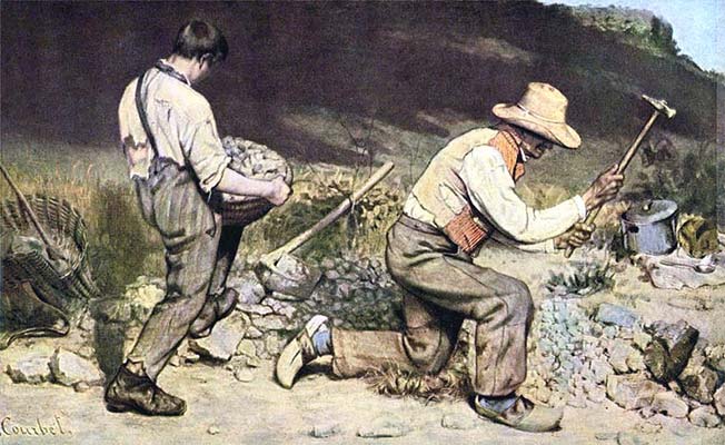 Gustave Courbet: The Stone Breakers (1849-50)