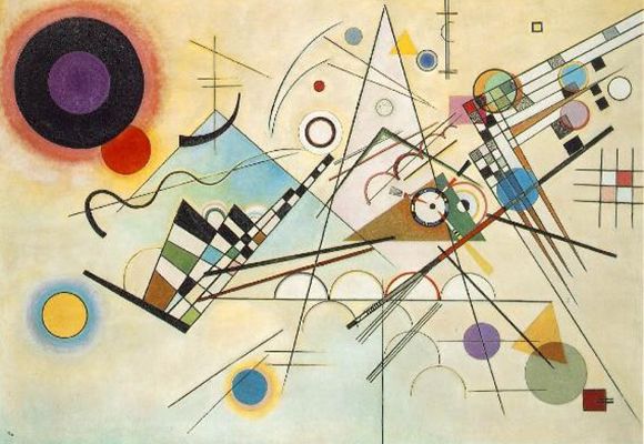 Wassily Kandinsky: Composition 8 (1923)