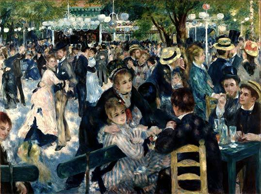 Dance at the Moulin de la Galette (1876)