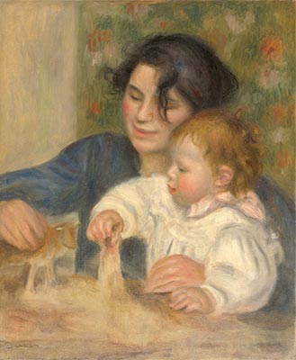 Gabrielle Renard and Infant Son Jean (1895-96)
