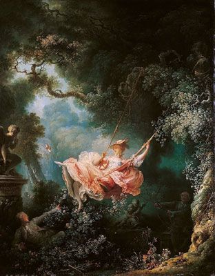 جان أونوريه Fragonard: The Swing (1767-1768)