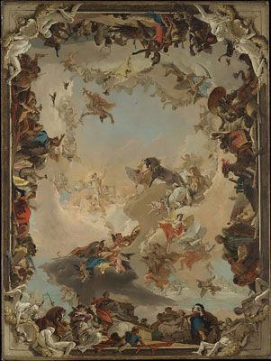 Tiepolo: قصة الكواكب والقارات (1752)