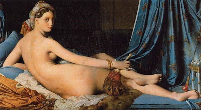 Jean-Auguste-Dominique Ingres: La Grande Odalisque (1814)