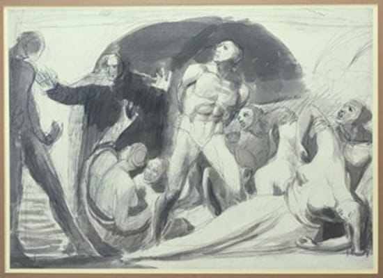 John Howard Visiting a Lazaretto (c. 1789)
