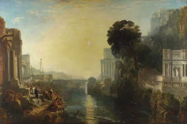 J.M.W. Turner: Dido building Carthage, or The Rise of the Carthaginian Empire (1815)
