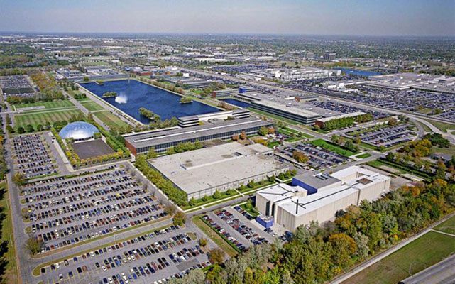 General Motors Technical Center, Warren, Michigan, USA (1948-56)
