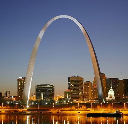 Gateway Arch, St. Louis, Missouri, USA (1948-65)