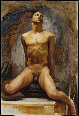 Nude Study of Thomas E. McKeller (1917-20)
