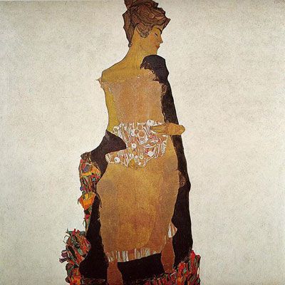 Portrait of Gerti Schiele (1909)