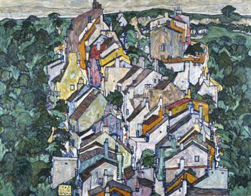 Town among Greenery (The Old City III) (1917)