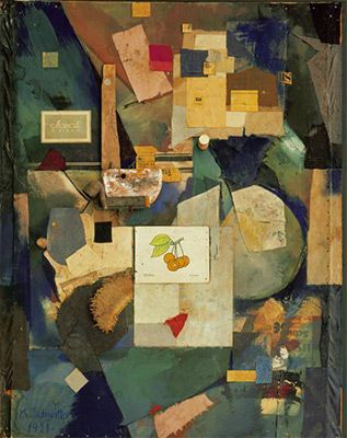 Merz Picture 32 A. The Cherry Picture (1921)