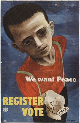We Want Peace, Register to Vote (1946)