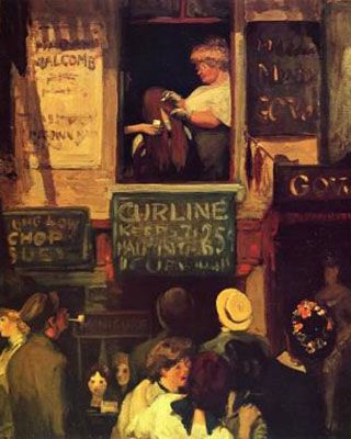 Hairdresser's Window (1907)