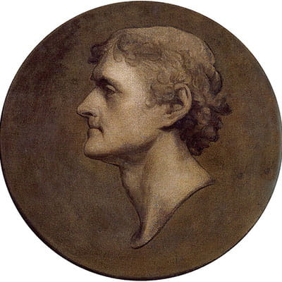 Thomas Jefferson (The Medallion Portrait) (1805)