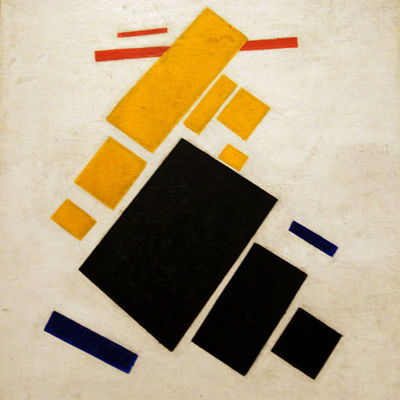 Kazimir Malevich: Suprematist Painting, Eight Red Rectangles (1915)