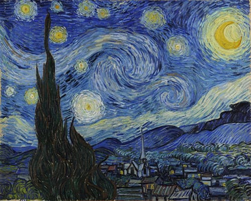 Vincent van Gogh: Starry Night (1889)