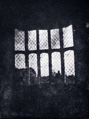 Latticed Window at Lacock Abbey (1835)