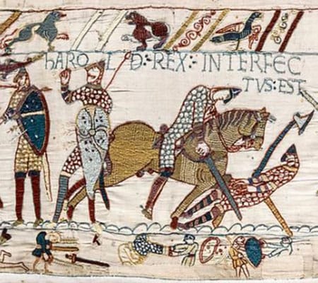 Bayeux Tapestry (detail) (11<sup>th</sup> century)