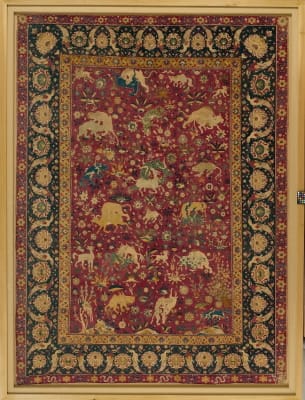 Silk Animal Carpet (second half of the 16<sup>th</sup> century)