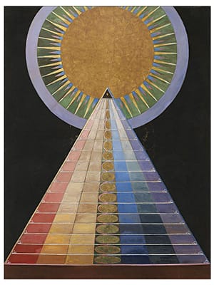 Hilma af Klint: Altarpiece No. 1 Group X (1907)