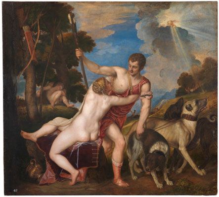 فينوس وأدونيس (1554)