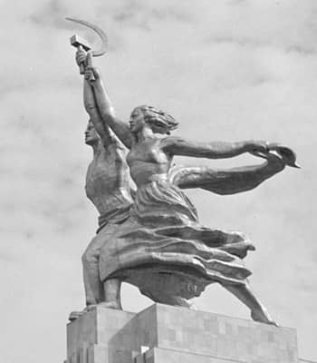 Vera Mukhina: Worker and the Collective Farmer (Worker and Kolkhoz Woman) (1937)