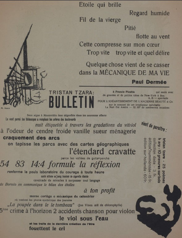 Contents, Dada 3 (1917)