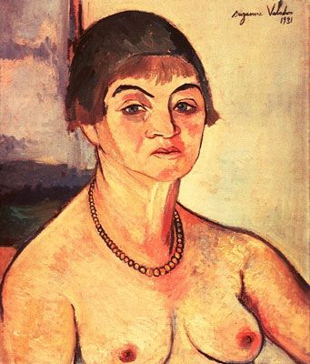 Self Portrait with Naked Breasts (1931)