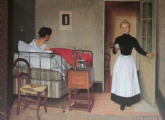 La Malade (The Sick Girl) (1892)