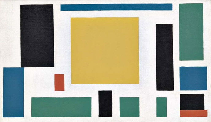 Composition VIII (The Cow) (c. 1918)