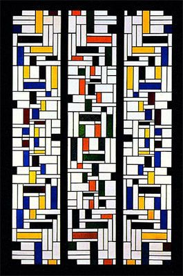 Stained glass Composition IV (1918)