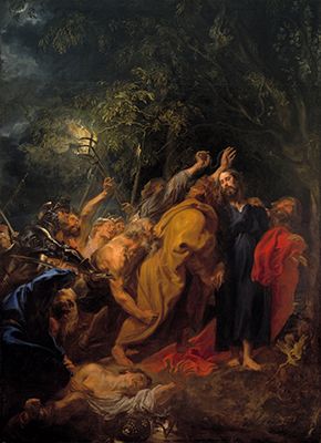 أخذ المسيح (1620)